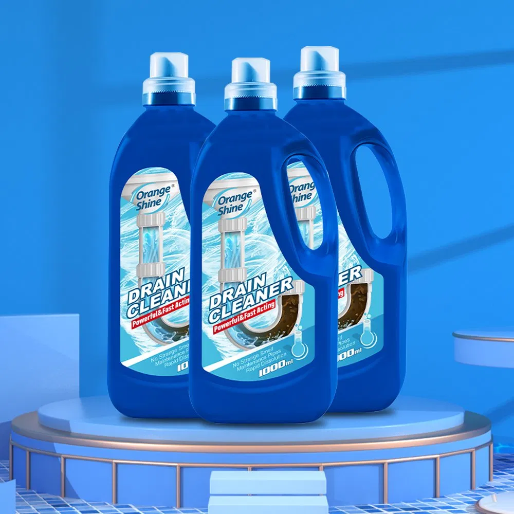 High Performance Heavy Duty Gel Drain Clog Remover Hair and Grease Dissolver Liquid Drain Cleaner