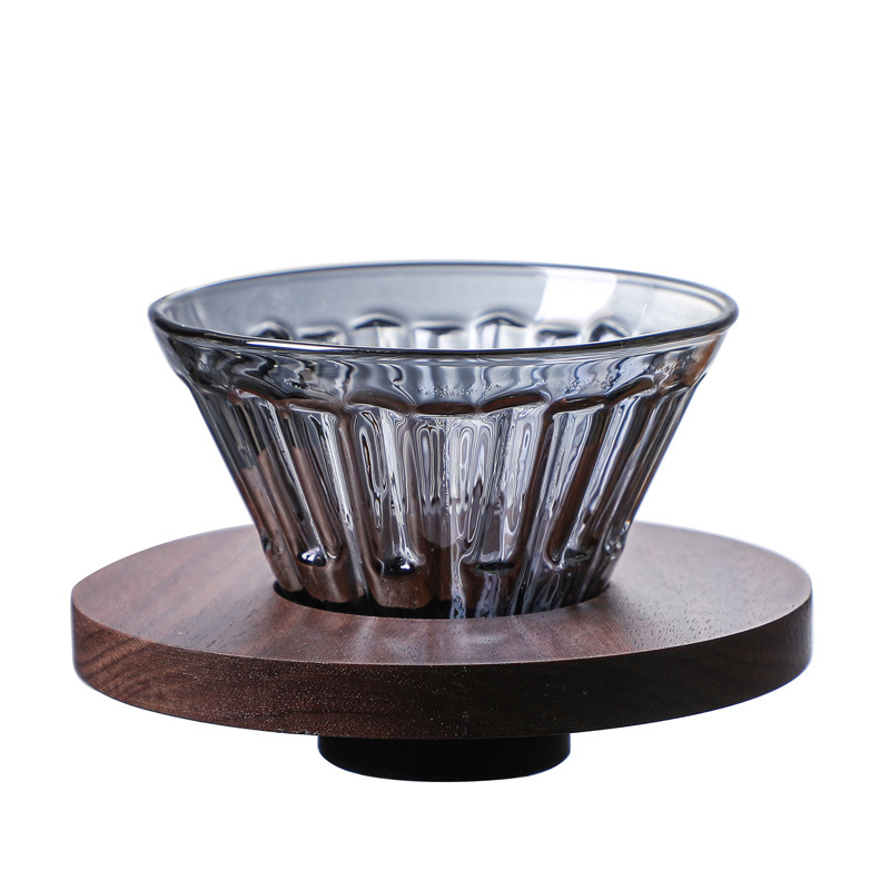 Glass Coffee Dripper in Different Color V60 for 4 People