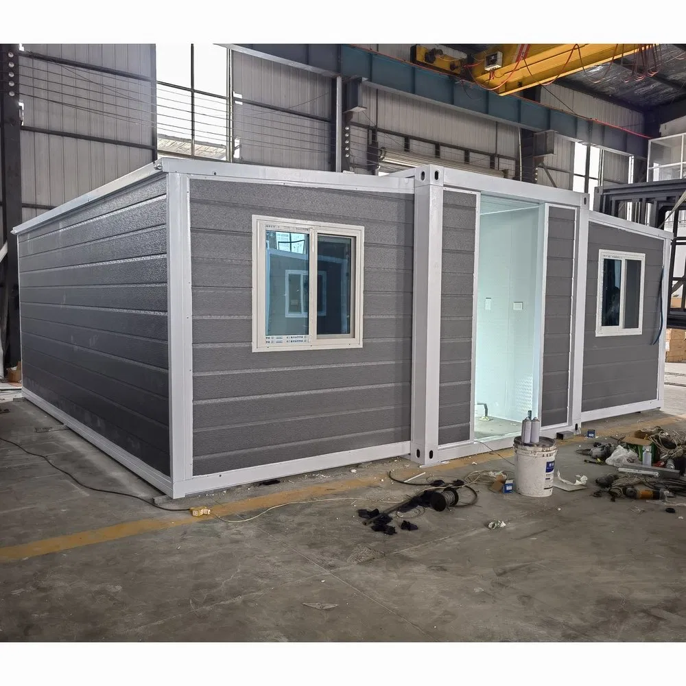 Durable Structure Double-Wing Luxury Expandable Modular Container Tiny Home for Photography Studios