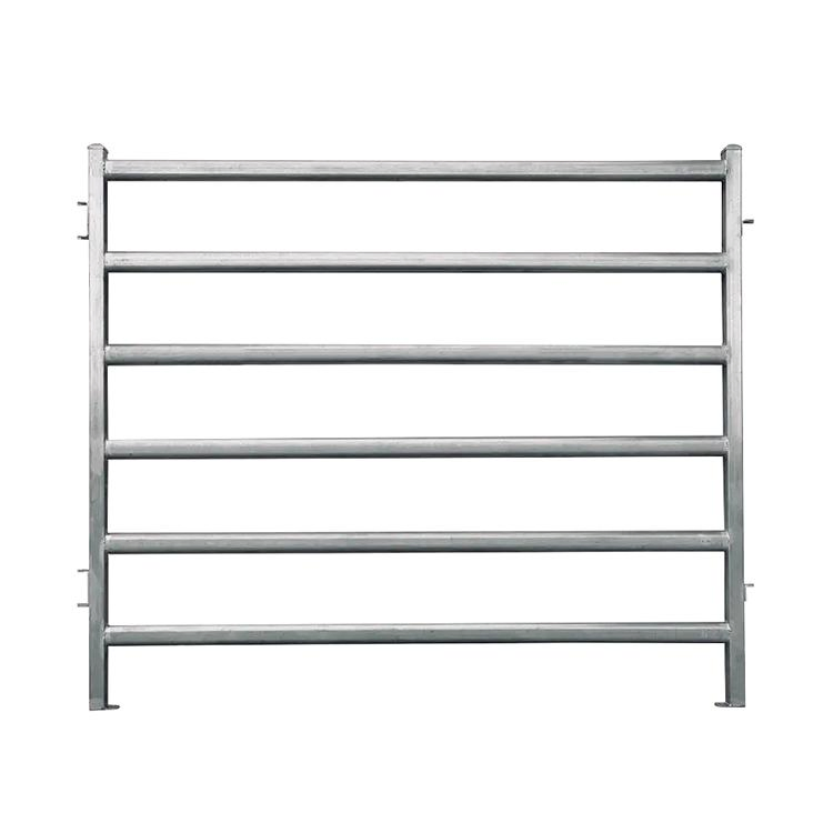Hot Selling Security Sturdy and Durable Continuous 1.8X2.1m Cattle Horse Sheep Iron Steel Corral Livestock Yard Fence Panel