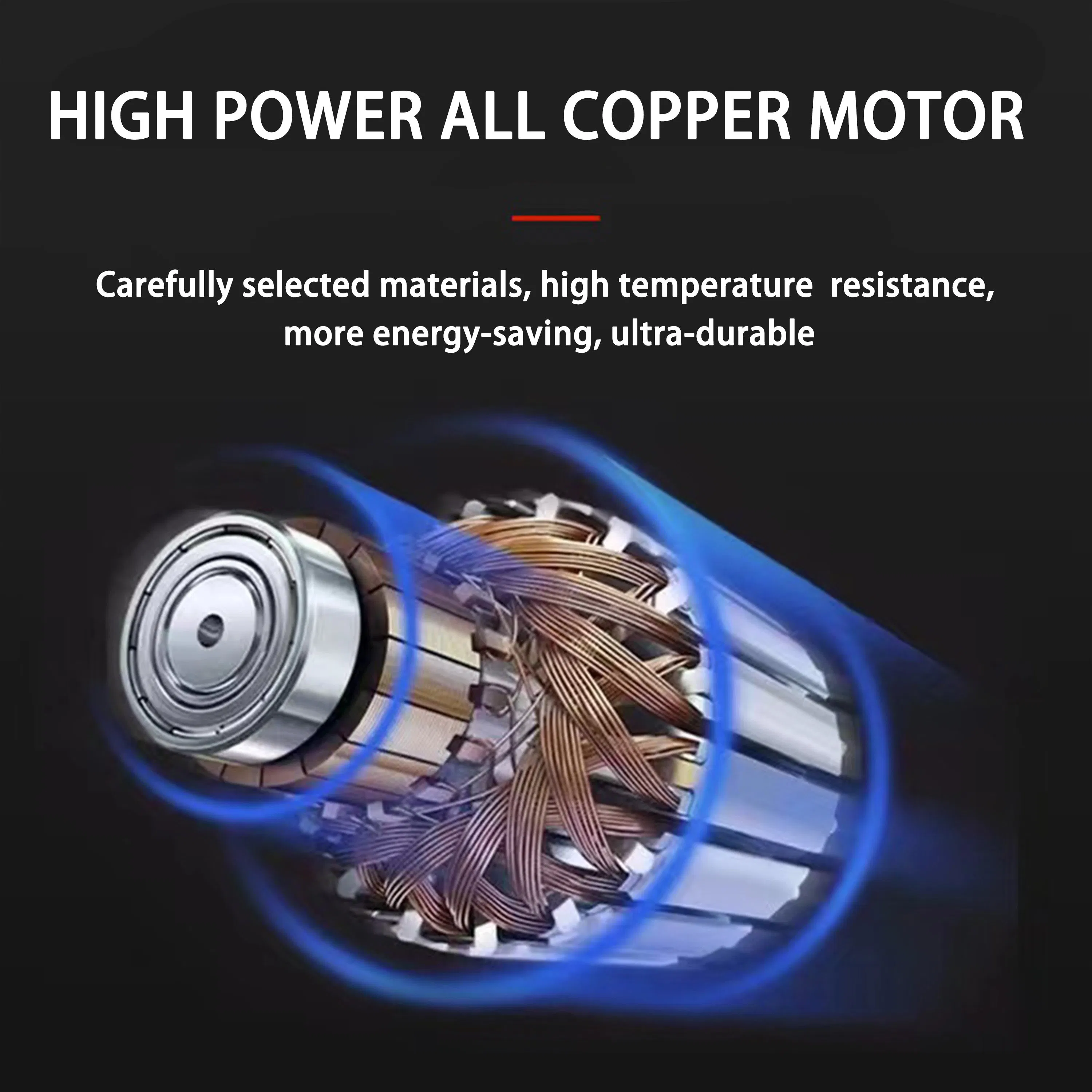 Wosai Portable Core Drill Machine Base 35mm Cordless Magnetic Core Drill 1100W