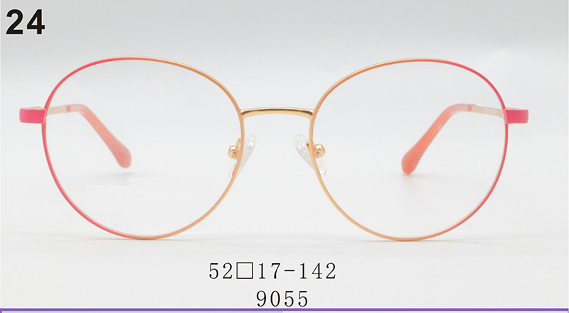 High Quality Fashion Photochromic Metal Optical Myopia Eyeglass