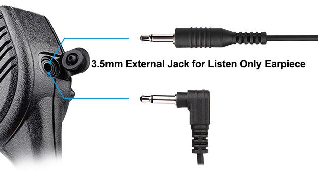 SL1600/2600 RM250 Wired Remote Speaker Microphone