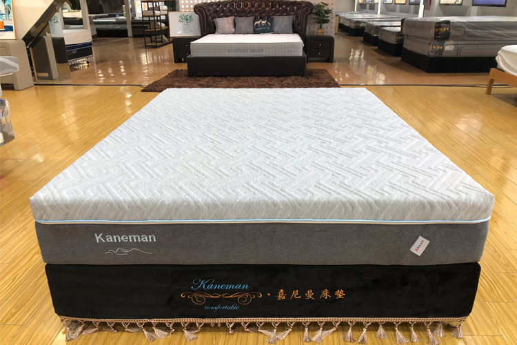 Kaneman King Size Bed and Mattress Compressed Pocket Spring Mattress Colchon Cooling Gel Roll up Memory Foam Wholesale Mattress