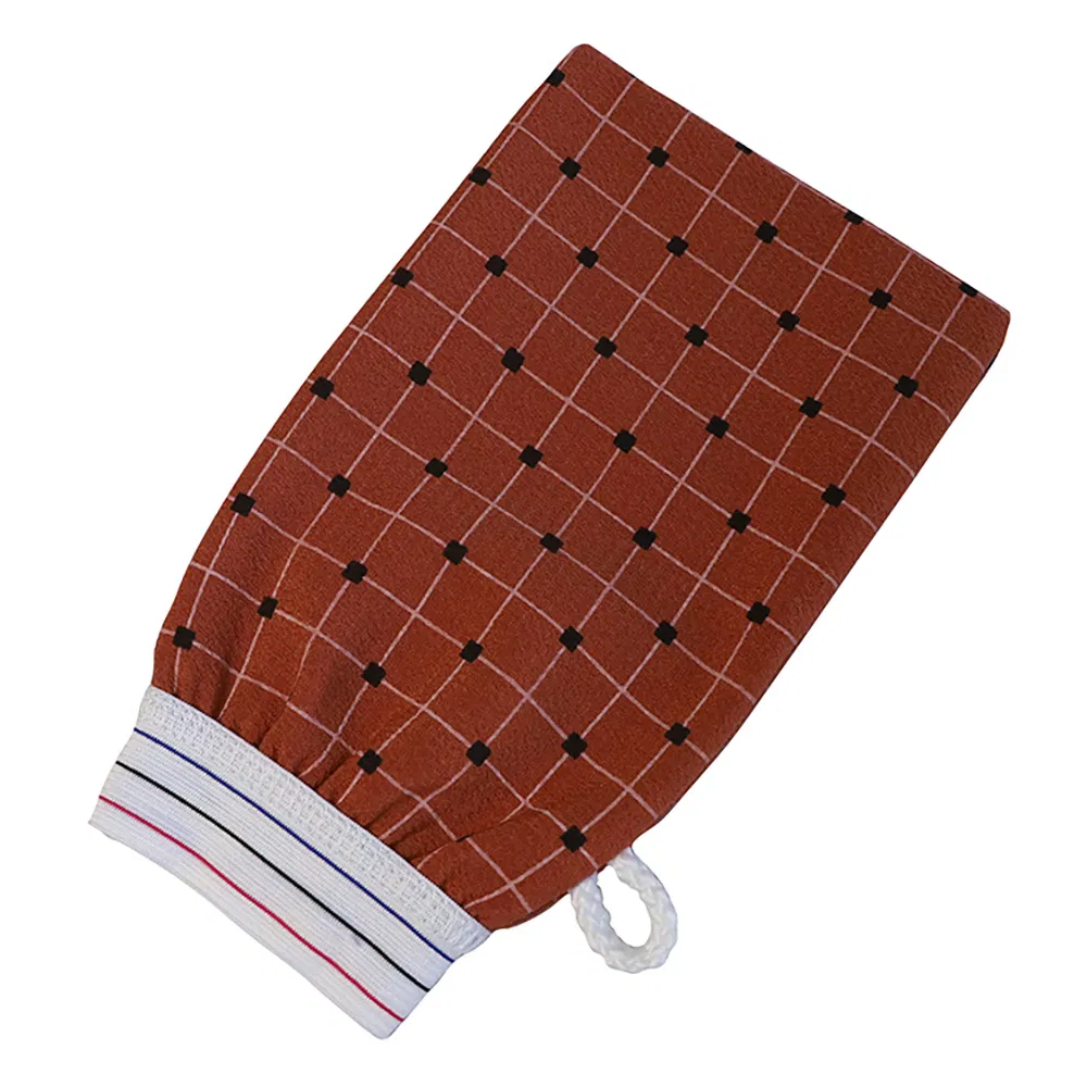 Viscose Cleaning SPA Self Tanning Mitt Body Scrubber Glove Exfoliating Mitt for Remove Dead Skin
