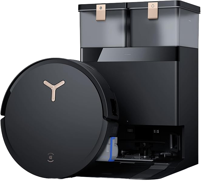 Omni Wet Robot Vacuum Cleaner Self-Washing & Air Drying Home APP Voice Control Hot Water Mop Cleaning