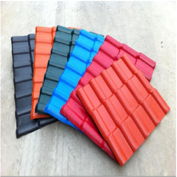 3% off PVC/Apvc Spanish Corrosion Prevention and Heat Insulation Synthetic Resin Roofing Tile