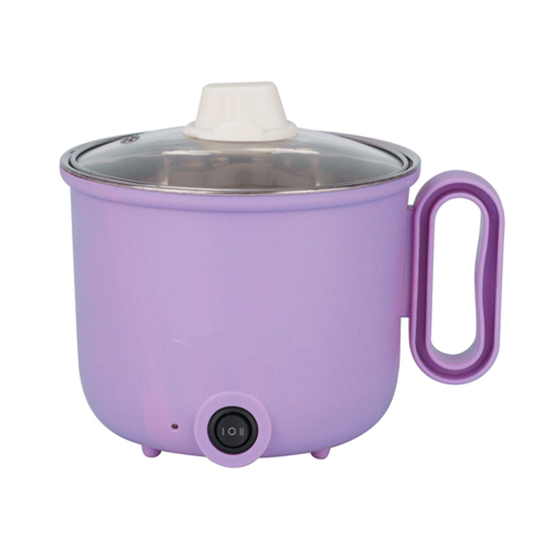 Electric Cooking 2L Personal Rice Cooker Soup Pot Multi-Cooker for Flat