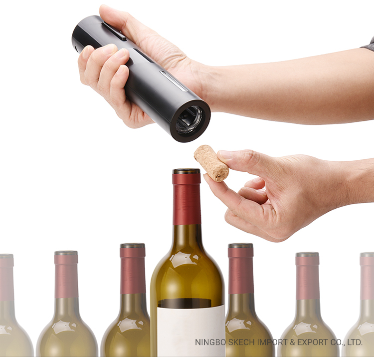 Electric Red Wine Opener Corkscrew Opener Wine Bottle Opener with Foil Cutter Battery Powered Wine Opener