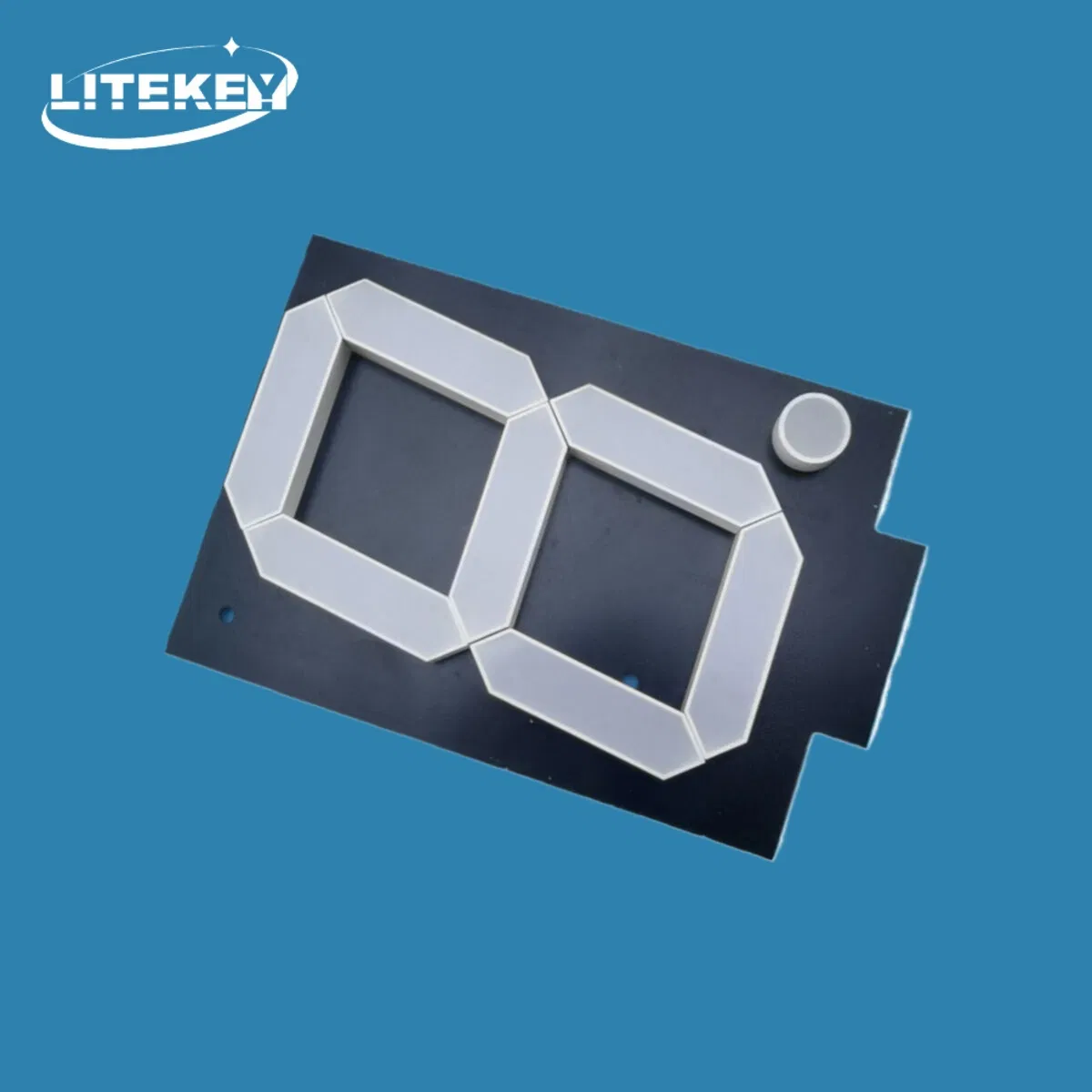 12 Inch Assembly 7 Segment LED Display with RoHS From Expert Manufacturer
