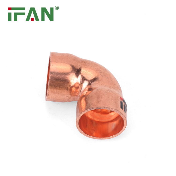 Ifan Durable 6-219mm Water Pipe Fittings Copper Press Copper Pipes Fittings High Standard Copper Press Fitting