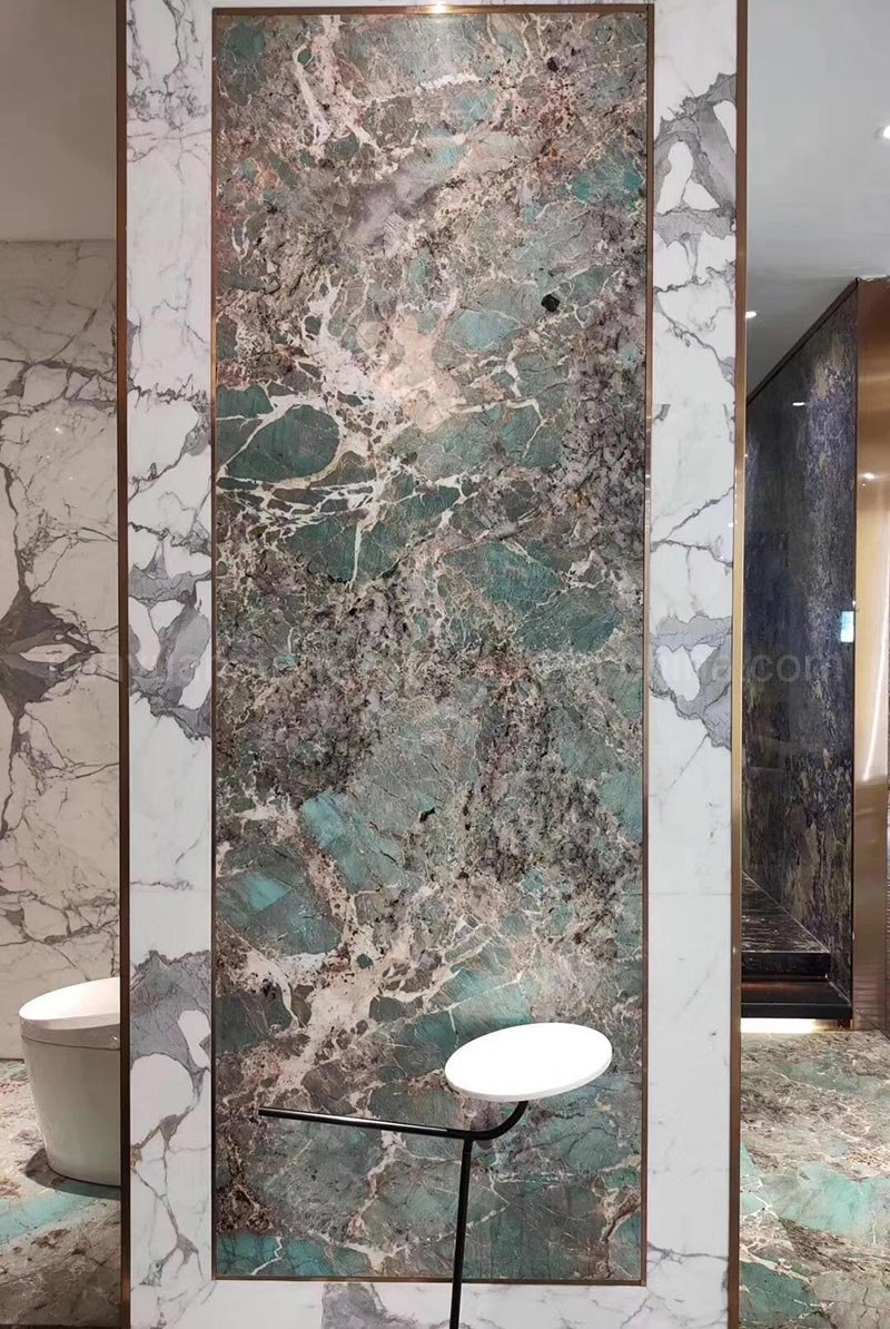 Amazon Green Marble Kitchen Countertops
