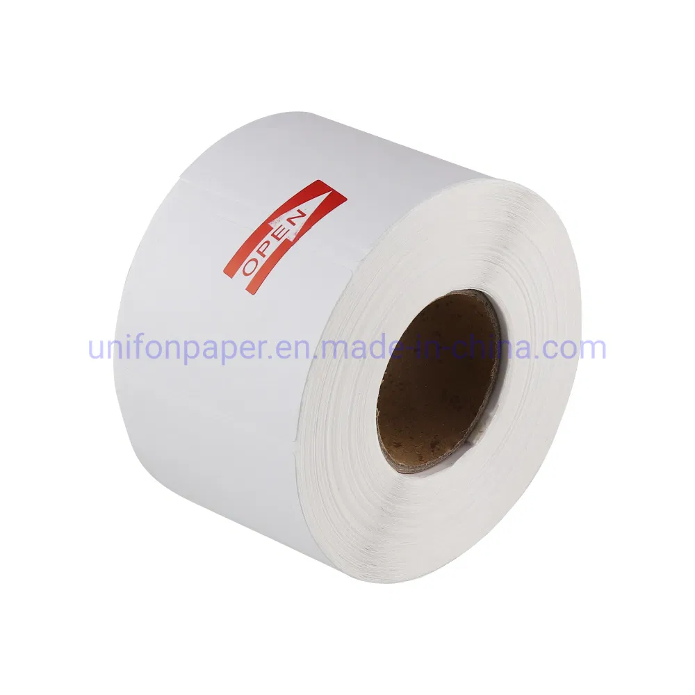 Customized Direct Thermal Label Paper Thermal Transfer Barcode Sticker Roll