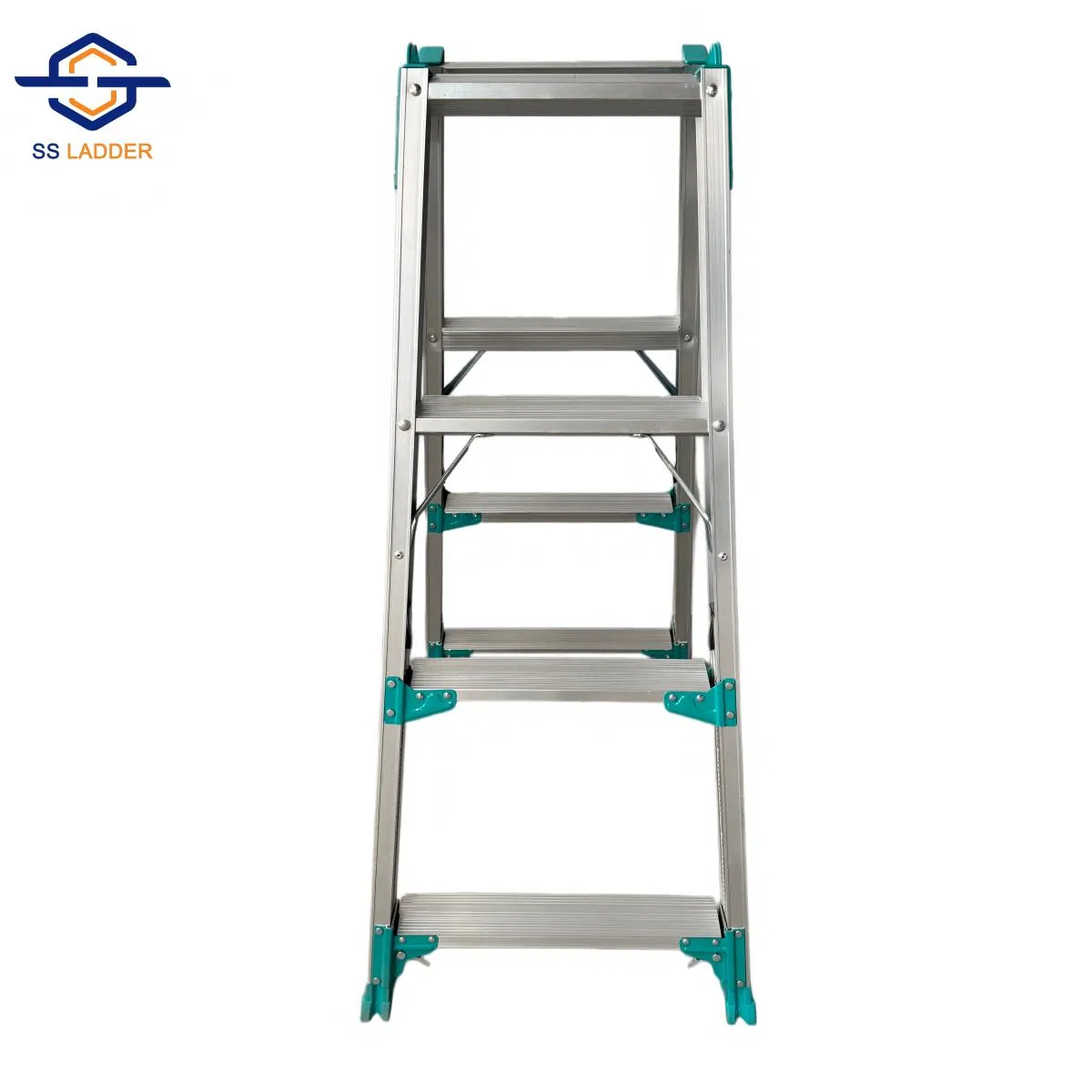 Hot Selling Factory Supply Aluminum Lightweight Multi Purpose Portable Folding Step Ladder with En131 Certified