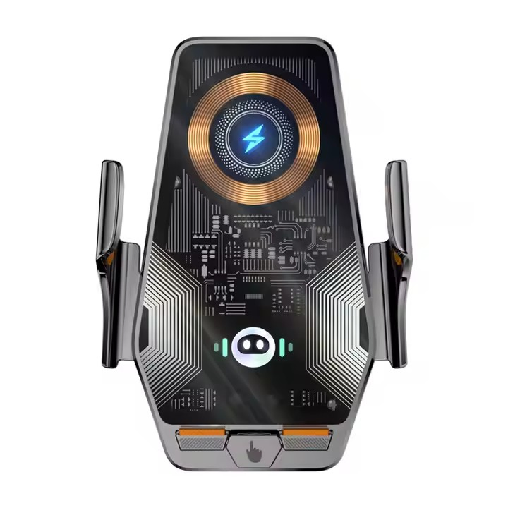 Car Wireless Charger Mobile Phone Holder Induction Lock Car Navigation Car Holder