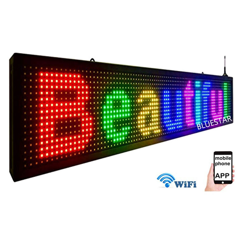 High-Quality P10 P8 Programmable Scrolling LED Sign Board for Advertising
