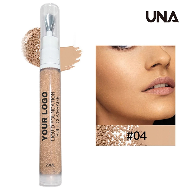 High Quality Private Label Cosmetics 24h Long Lasting Oil Free Vegan Matte Liquid Full Coverage Waterproof Foundation Makeup