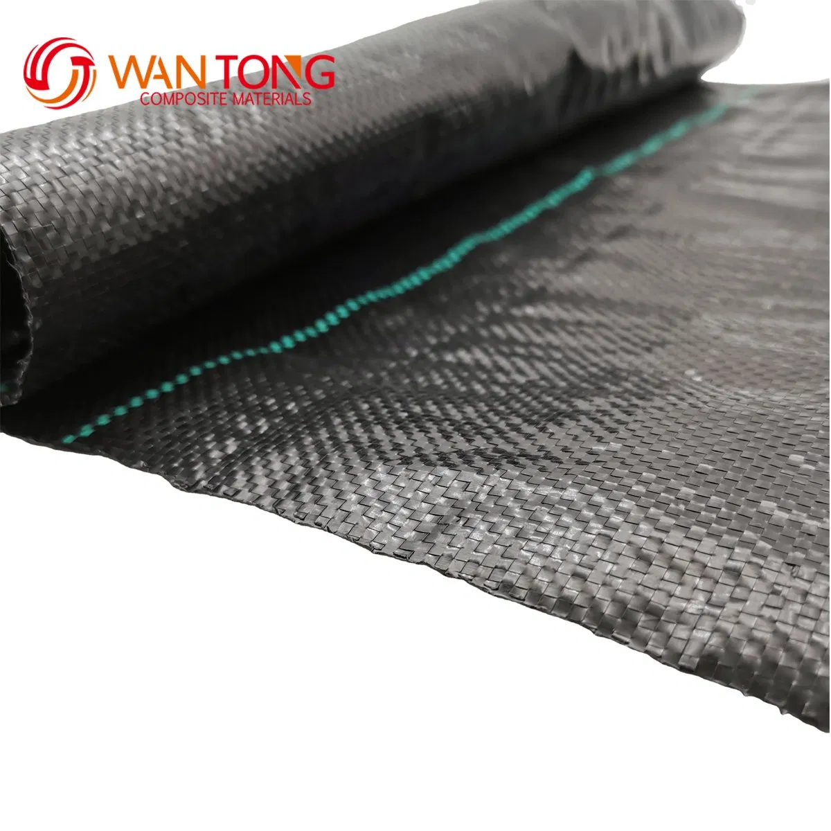 200G/M2 UV Protection Wholesale Weed Mat Ground Cover Silt Fence Black Fabric Plastic PP Woven Geotextile