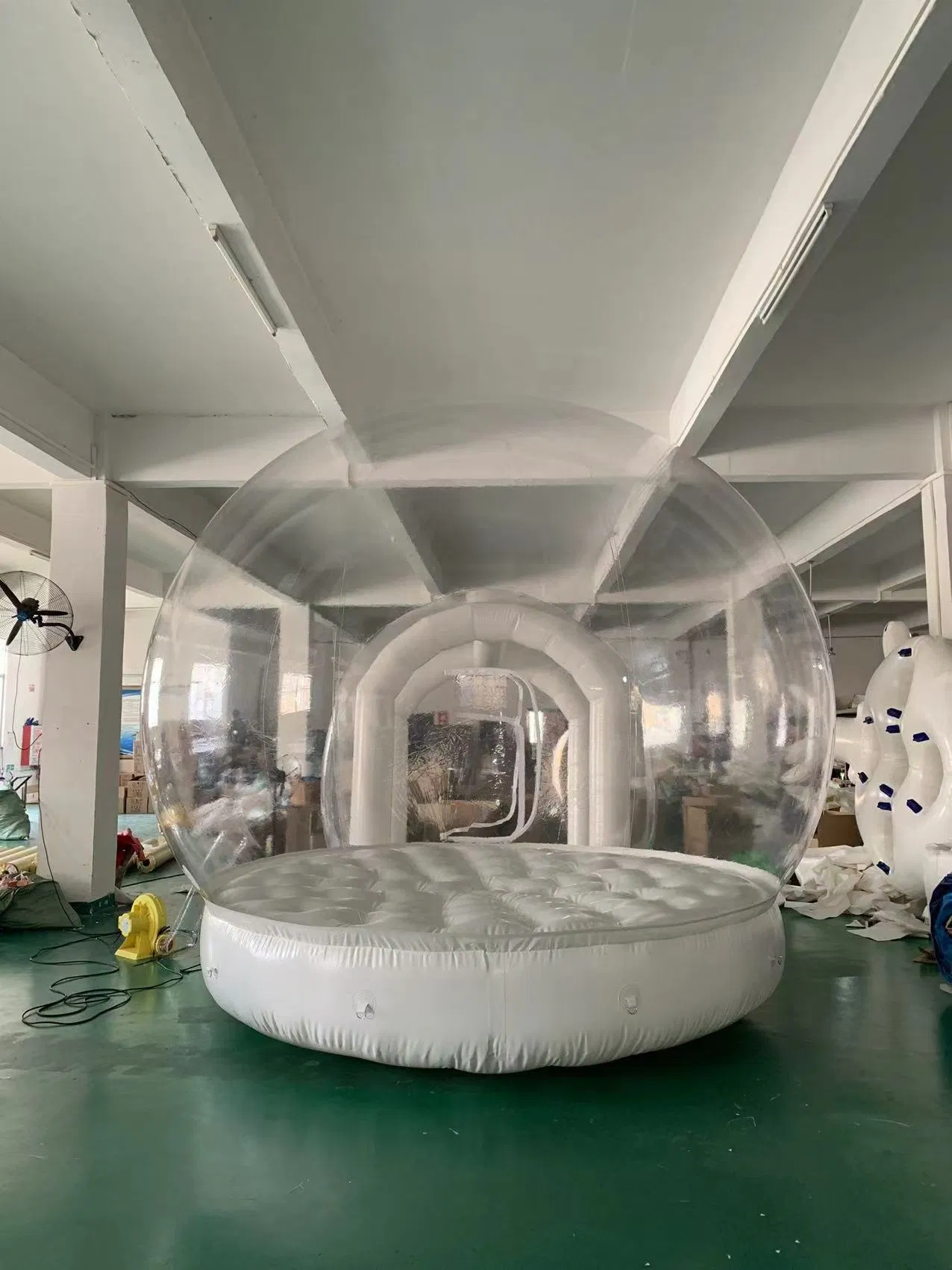 All-Season Inflatable Double Room PVC Clear Eco Dome Camping Bubble Tent