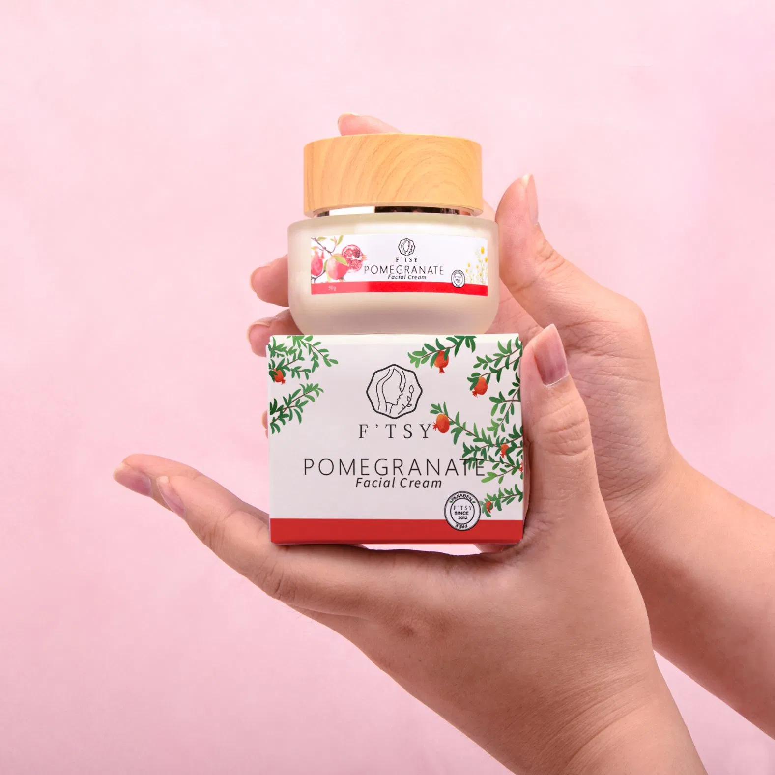 Best Selling Pomegranate Moisturizer Anti Wrinkle Face Cream Hyaluronic Moisturizing Face Cream