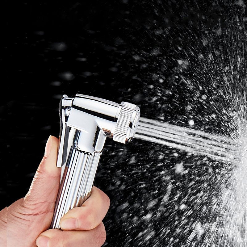 Handheld Bidet Sprayer for Toilet-Adjustable Water Pressure Control with Bidet Hose for Feminine Wash