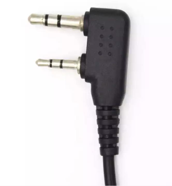 Гарнитура с PTT для рации, крюк, кастомный разъем