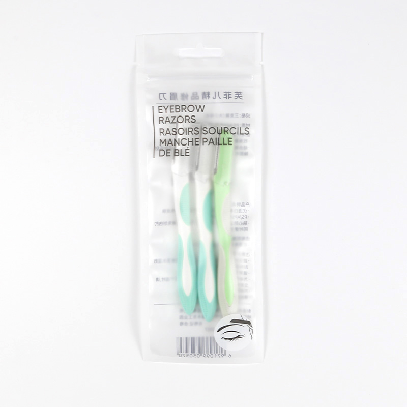 Sturdy Stainless Steel Women's Durable Precision Eyebrow Shaver Razor Set