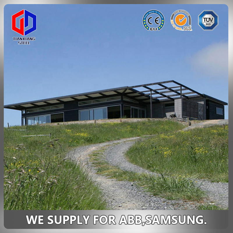 Made in China Container Villa/Steel Frame Prefabricated Building