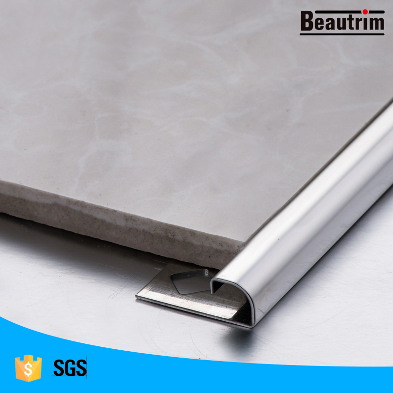 Beautrim Stainless Steel Decorative Tile Edge Trim