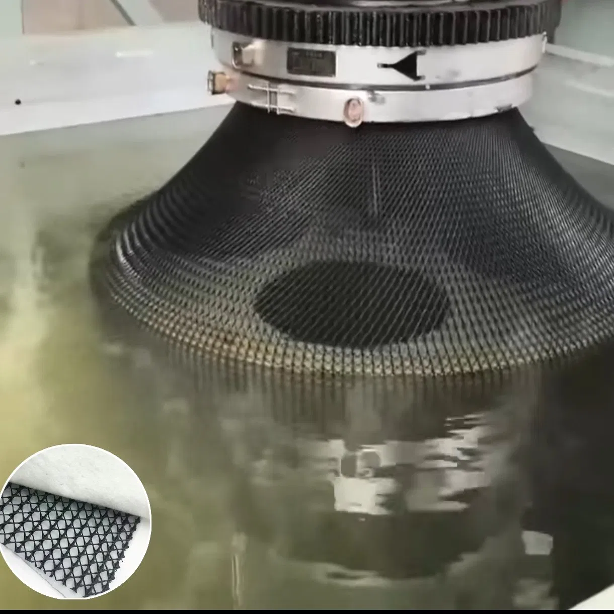 Tunnel Waterproofing with 3D Composite Geonet - Prevents Seepage & Protects Structures