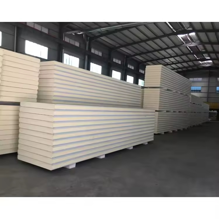 100mm 120mm High-Density Polyurethane Sandwich Panels with Foam Core for Cold Storage and Hotel Cold Rooms