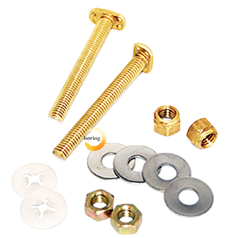 Rough Plumbing Fitting 5/16-Inch X 2-1/4-Inch Toilet Bolts, Sanitary Fixing Screw, Toilet Fixing Bolt