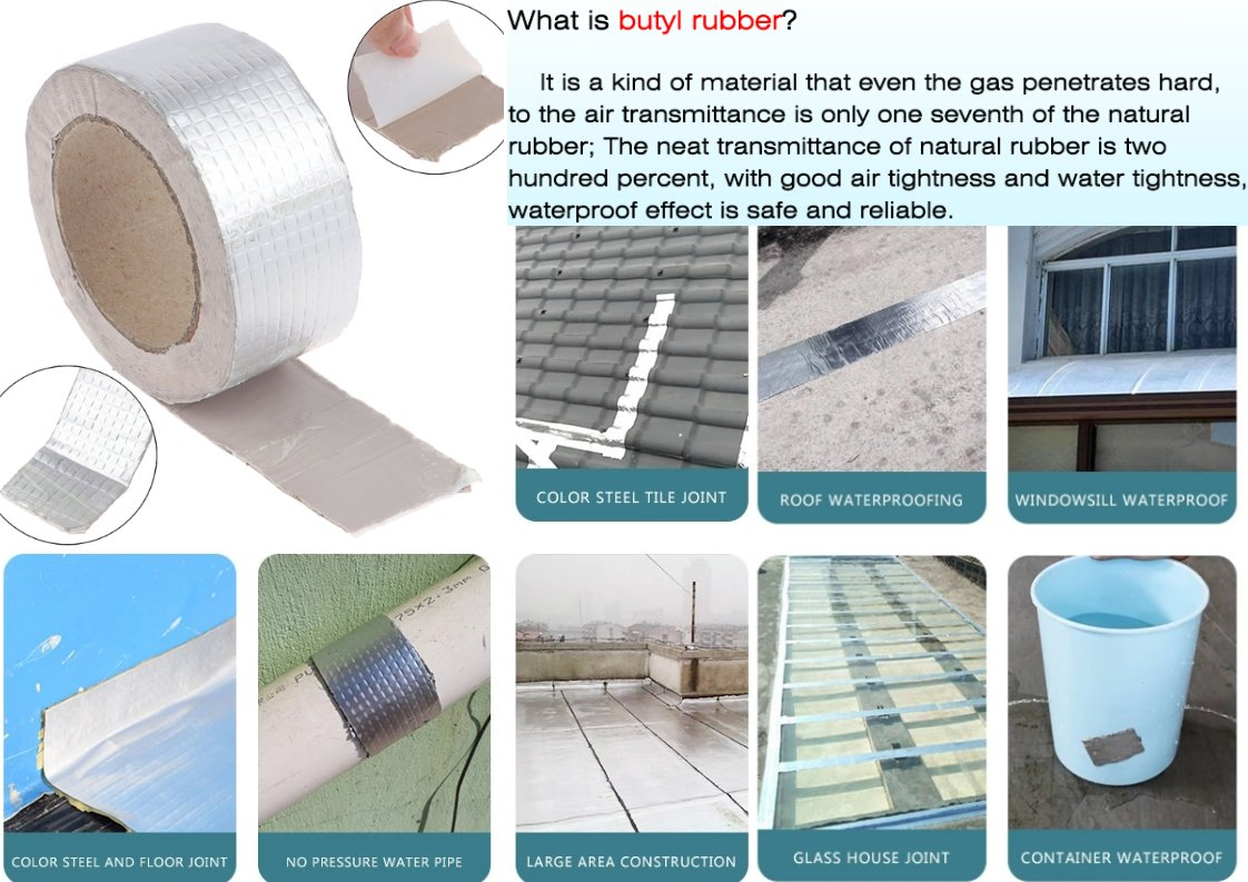 High Quality Tenacity Butyl Flex Tape Waterproof for Leaking Pipes