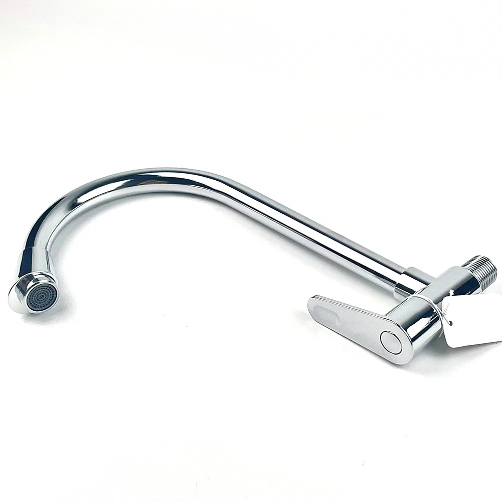 Easy-Install Manual-Operate Compact-Profile Single Cooling Faucet for Water Supply