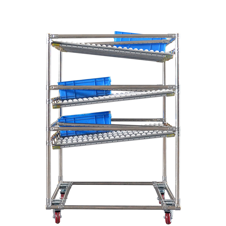 Vintage Industrial Style Golden Double Clothing Drying Rack