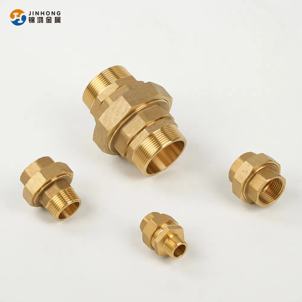 Jh Factory Customized Brass Union for Refrigeration System