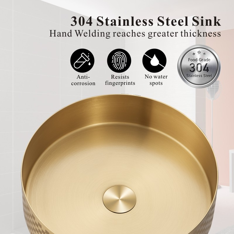 New Type Hot Sale Steel Wash Basin Bathroom Bowl Small Sink Bathroom Vessel Sink Bathroom Sink