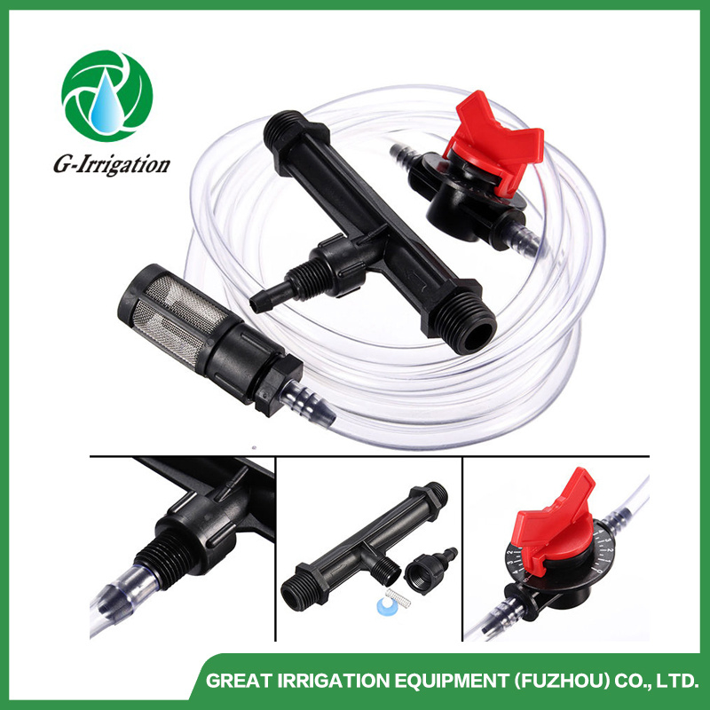 Mini Drip Irrigation 1/2 Inch Venturi Fertilizer Injector