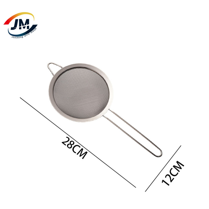 304 Stainless Steel Fine Cone-Shaped Strainer to Sift Stain Drain Rinse Tea Pastas