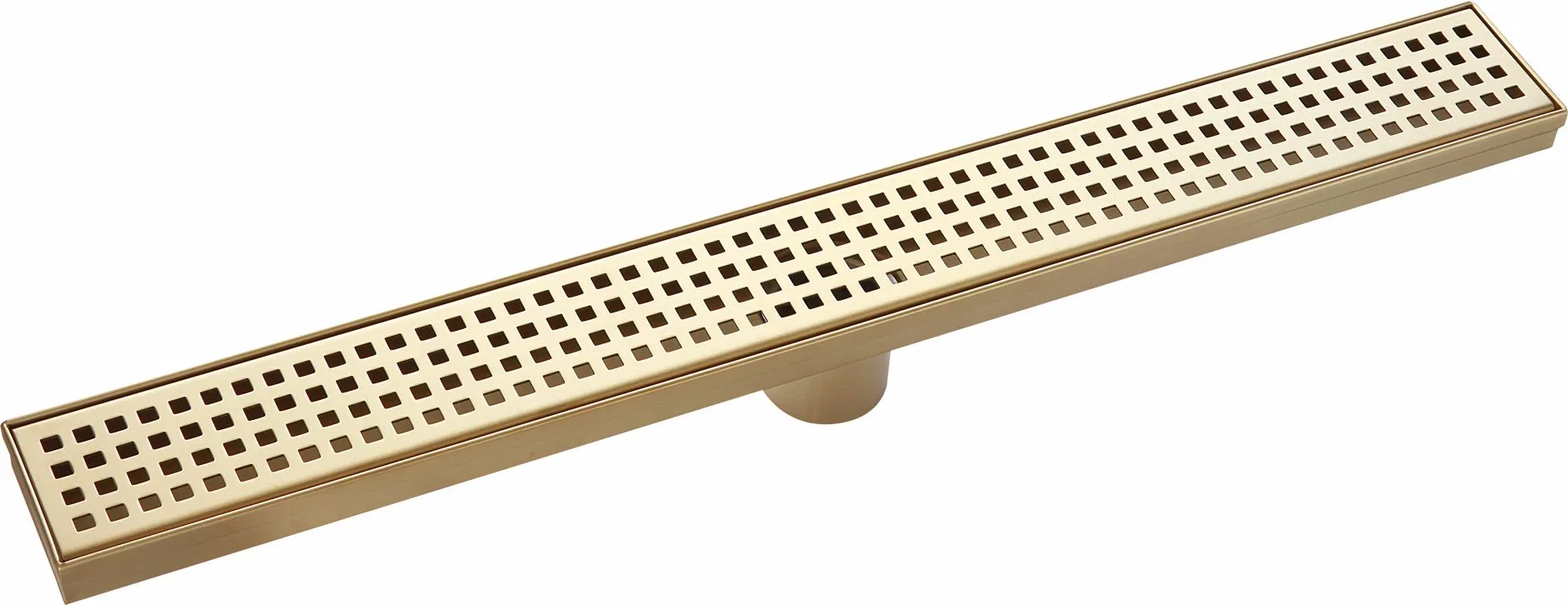 Stainless Steel 304 / 316 Square Holes Linear Drains Shower Drains