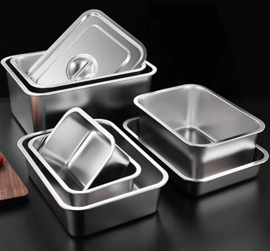 Chinese Supplier Stainless Steel Insulated Food Tray for Buffet Supplies