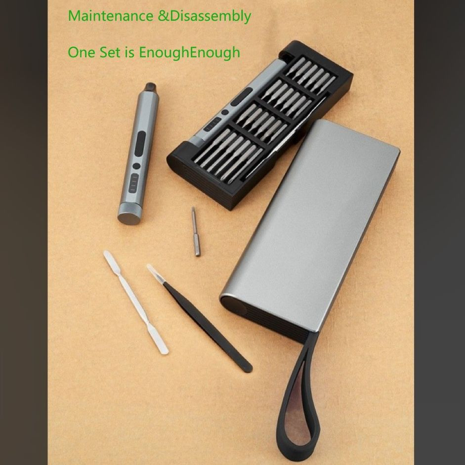 CNC Machining for High Quality Mini Electric Screwdriver Kit Aluminum Alloy Finishing