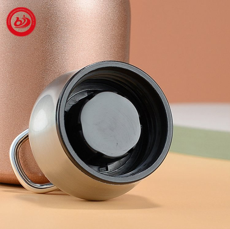 Germany Design Thermoses Small Fat Bottle 300ml Double Wall Insulated Fat Hot Bottle 304 Stainless Steel Vacuum Short Fat Bottle