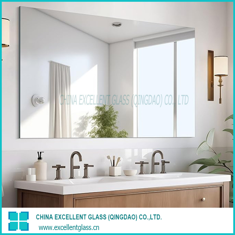 Silver Mirror/Copper Free Mirror/Bathroom Antique Mirror/Laminated Glass Mirror/Tempered Mirror