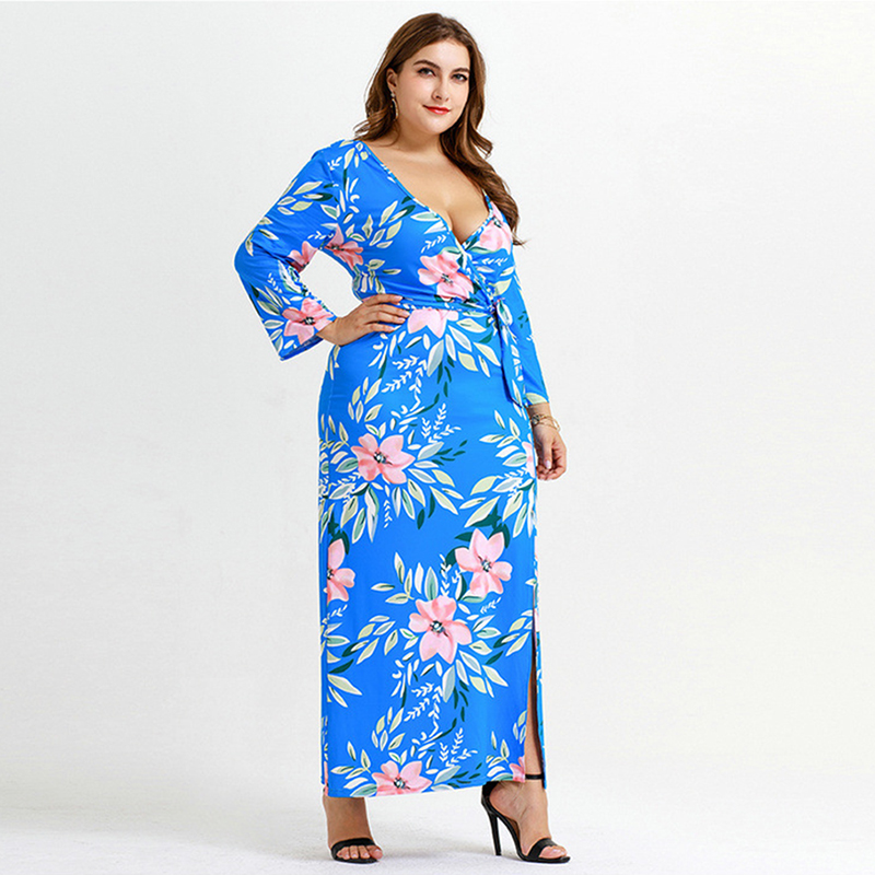 Комбинезон женский цветочный принт больших размеров