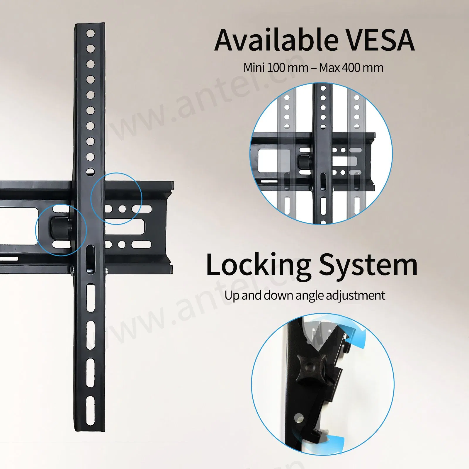 Ht-002 26" -55" LED/LCD OEM Adjustable Height TV Bracket
