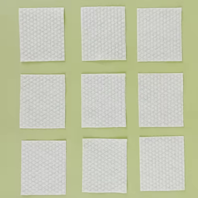 High Density Pearl Patterned Cotton Cosmetic Cotton Suitable for Travel and Business Use
