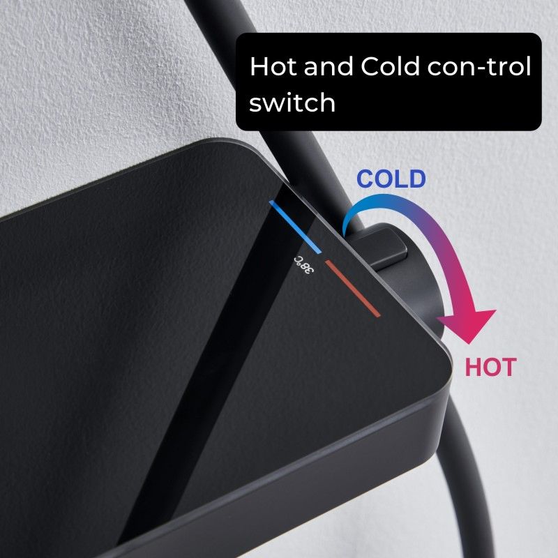 2025 New Design Luxury Wall Mounted High Pressure Rainfall Shower Set