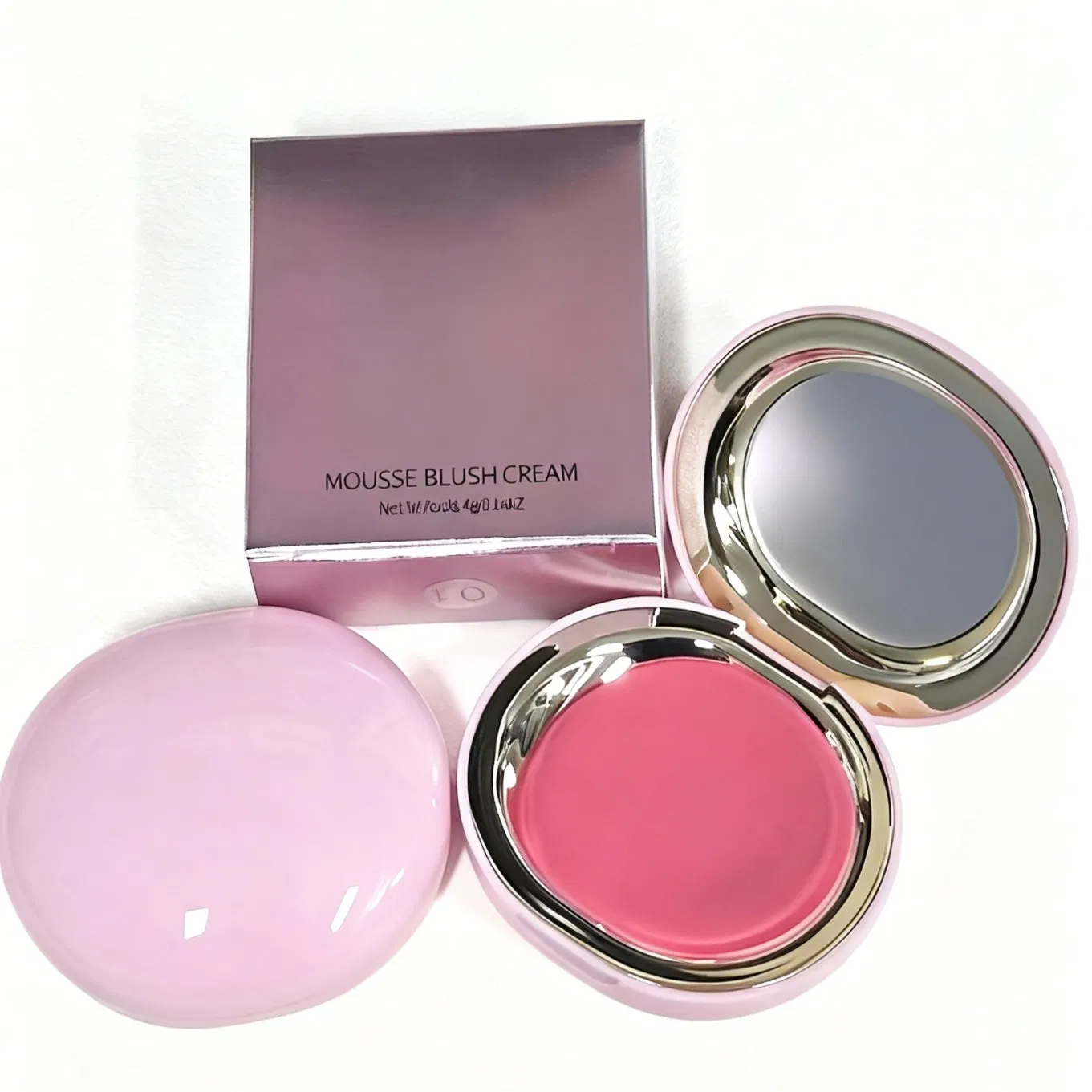 New Arrival Blush Palette Lightweight Buildable Blush Cream for All Skin Tones