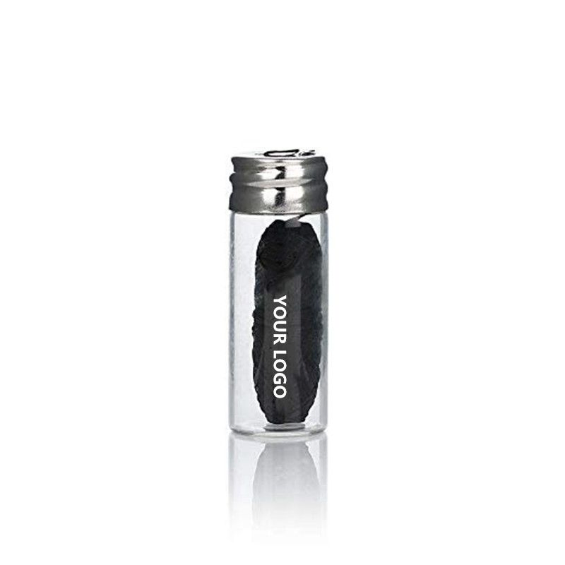 Plastic Free Corn Dental Floss in Reused Glass Bottle